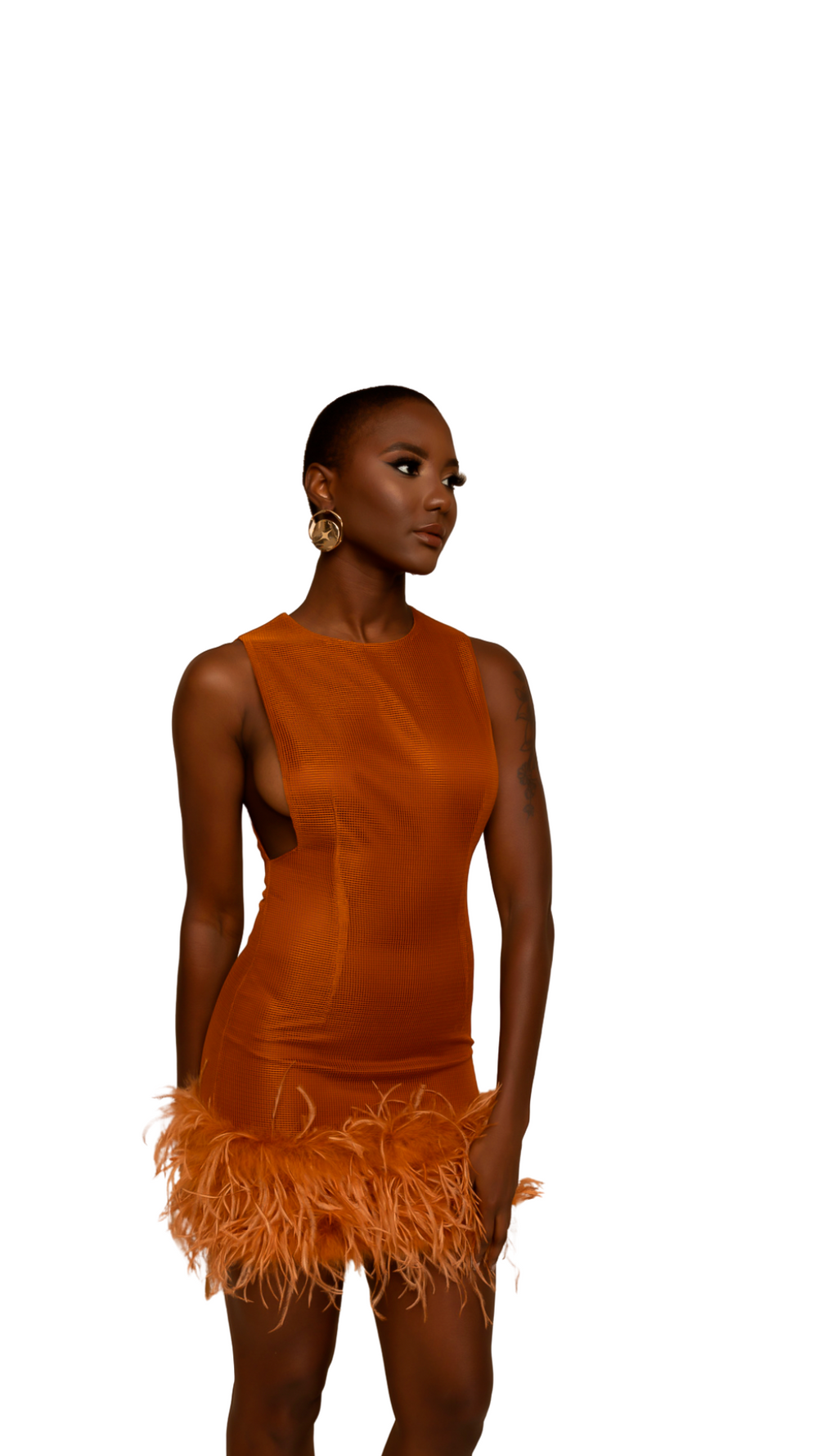 【ますかっと】sahara dress SAHARA | Sahara Dress with Feathers | Hauzeofb – Hauze of B
